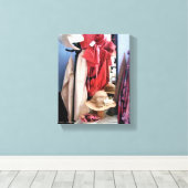 英ビクトリアン国 キャンバスプリント (インサイチュ (ウッドフロア))