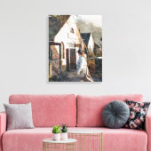 英ビクトリアン国 キャンバスプリント (インサイチュ (リビング))