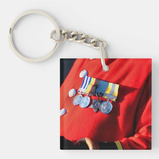 英ビクトリアン国 キーホルダー (正面)