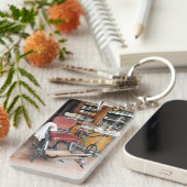 英ビクトリアン国 キーホルダー (正面右)