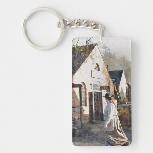 英ビクトリアン国 キーホルダー (正面)