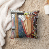 英ビクトリアン国 クッション (ブランケット)