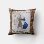 英ビクトリアン国 クッション (裏面)