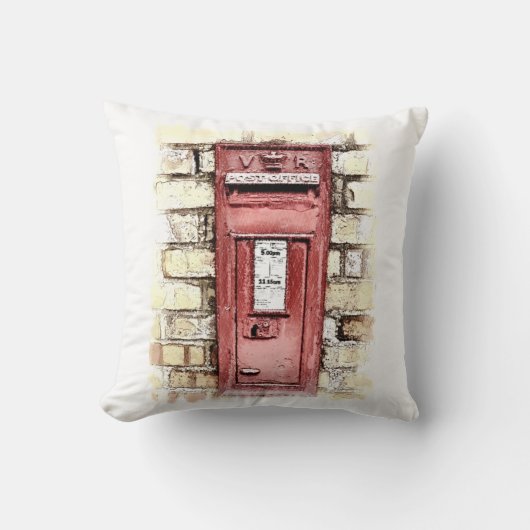 英ビクトリアン国 クッション (正面)