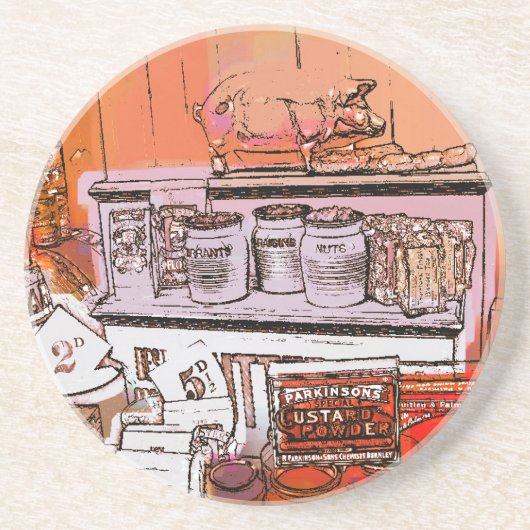 英ビクトリアン国 コースター (正面)