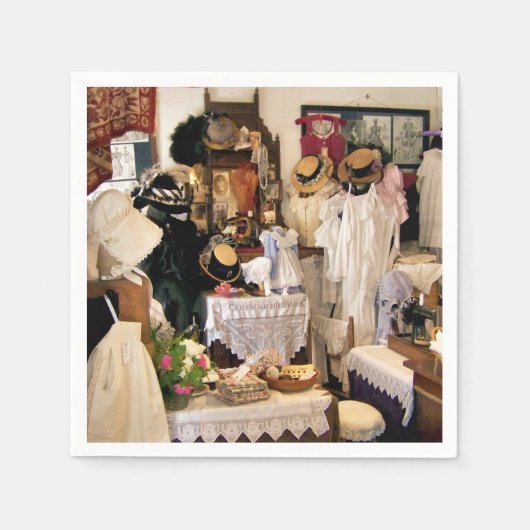 英ビクトリアン国 スタンダードカクテルナプキン (正面)