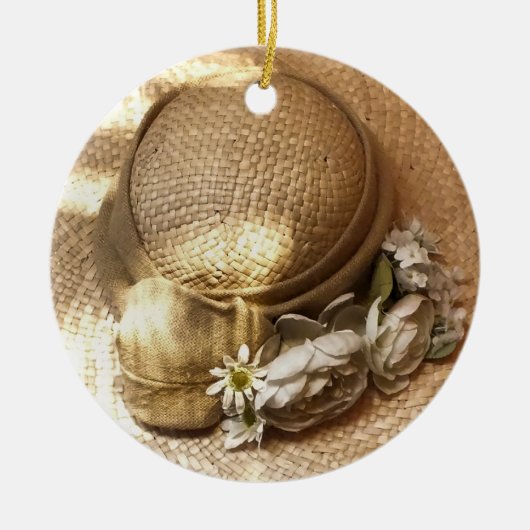 英ビクトリアン国 セラミックオーナメント (正面)