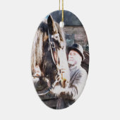 英ビクトリアン国 セラミックオーナメント (右)