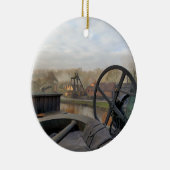 英ビクトリアン国 セラミックオーナメント (右)