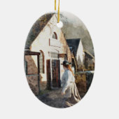 英ビクトリアン国 セラミックオーナメント (裏面)