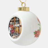 英ビクトリアン国 セラミックボールオーナメント (右)