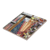 英ビクトリアン国 タイル (側面)