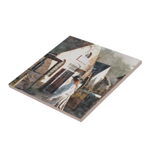 英ビクトリアン国 タイル (側面)