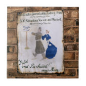 英ビクトリアン国 タイル (正面)