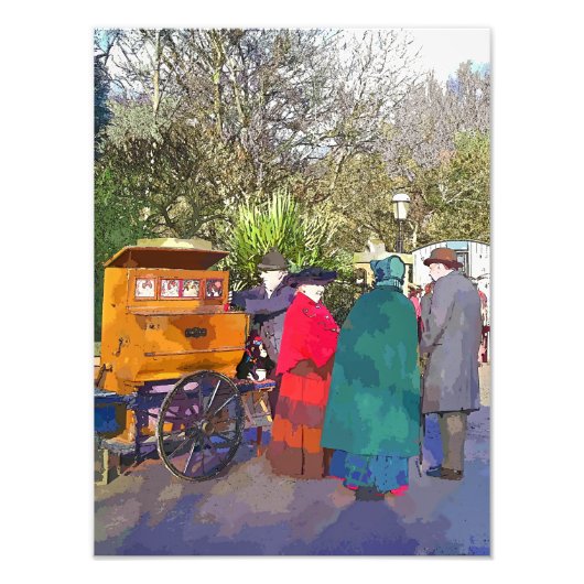 英ビクトリアン国 フォトプリント            (正面)