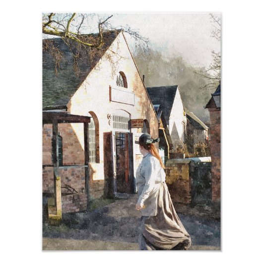 英ビクトリアン国 フォトプリント            (正面)