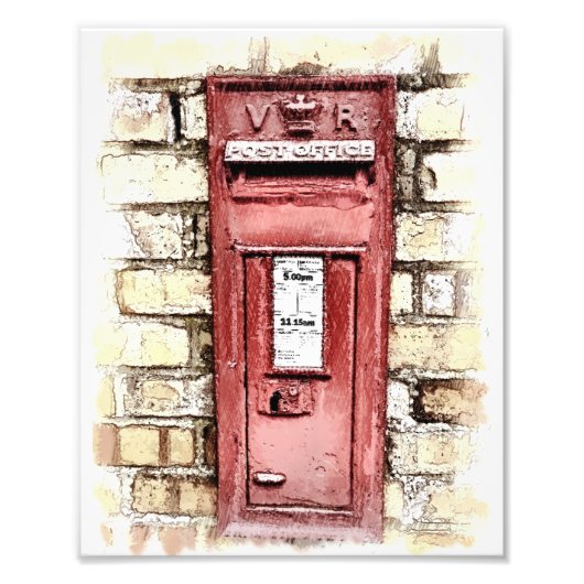 英ビクトリアン国 フォトプリント            (正面)