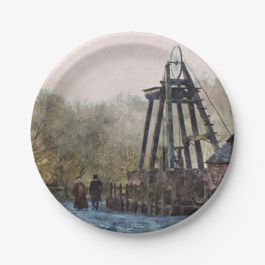 英ビクトリアン国 ペーパープレート (正面)