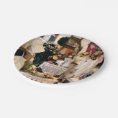 英ビクトリアン国 ペーパープレート (アングル)