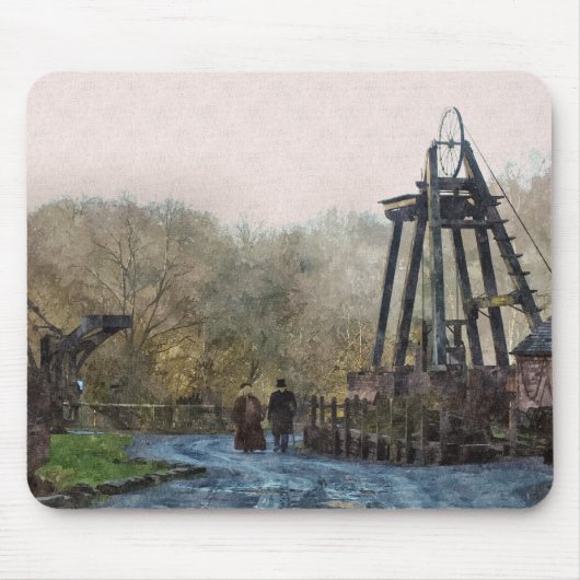 英ビクトリアン国 マウスパッド (正面)