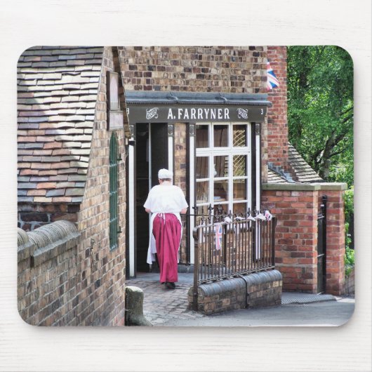 英ビクトリアン国 マウスパッド (正面)