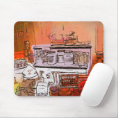 英ビクトリアン国 マウスパッド (マウス)