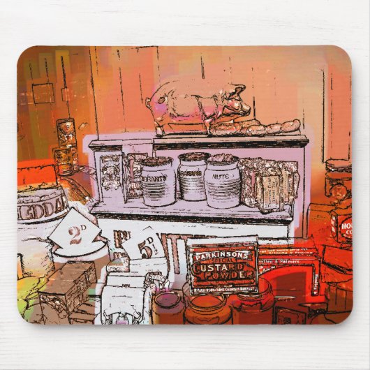 英ビクトリアン国 マウスパッド (正面)