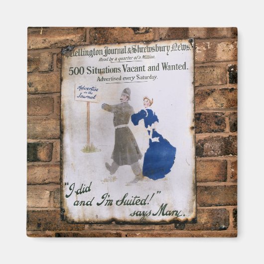 英ビクトリアン国 マグネット (正面)