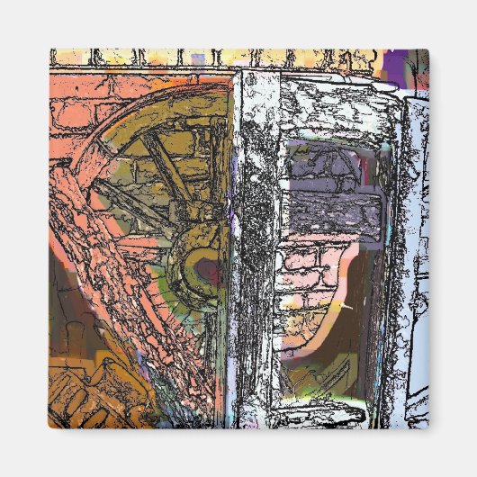 英ビクトリアン国 マグネット (正面)