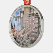 英ビクトリアン国 メタルオーナメント (左)