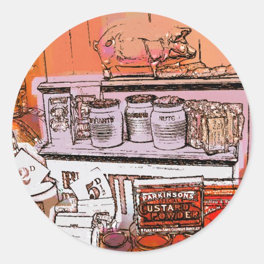 英ビクトリアン国 ラウンドシール (正面)