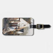 英ビクトリアン国 ラゲッジタグ (正面横)