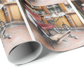 英ビクトリアン国 ラッピングペーパー (ロールコーナー)