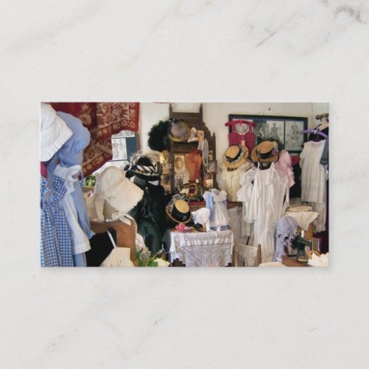 英ビクトリアン国 名刺 (正面)