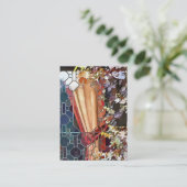 英ビクトリアン国 名刺 (スタンド正面)