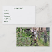 英ビクトリアン国 名刺 (正面/裏面)