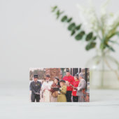 英ビクトリアン国 名刺 (スタンド正面)