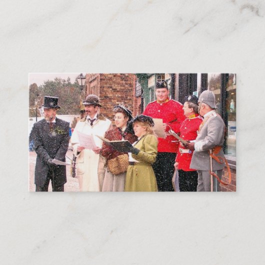 英ビクトリアン国 名刺 (正面)