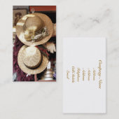 英ビクトリアン国 名刺 (正面/裏面)