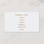 英ビクトリアン国 名刺 (裏面)