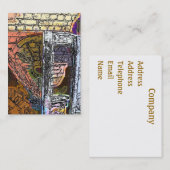 英ビクトリアン国 名刺 (正面/裏面)