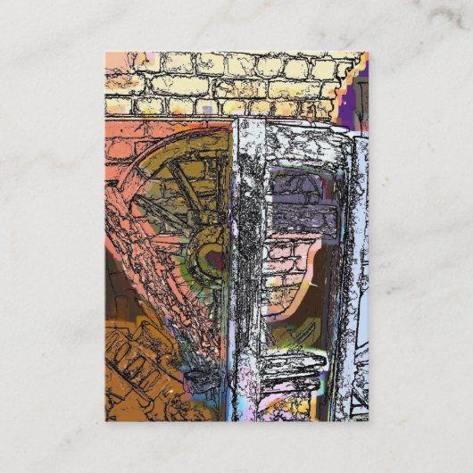 英ビクトリアン国 名刺 (正面)