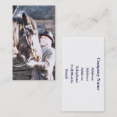 英ビクトリアン国 名刺 (正面/裏面)