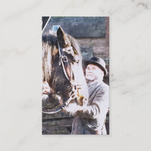 英ビクトリアン国 名刺 (正面)