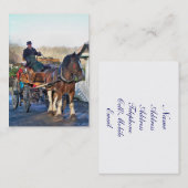 英ビクトリアン国 名刺 (正面/裏面)