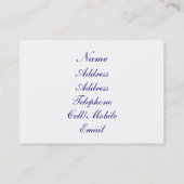 英ビクトリアン国 名刺 (裏面)