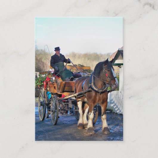 英ビクトリアン国 名刺 (正面)