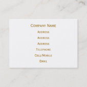 英ビクトリアン国 名刺 (裏面)