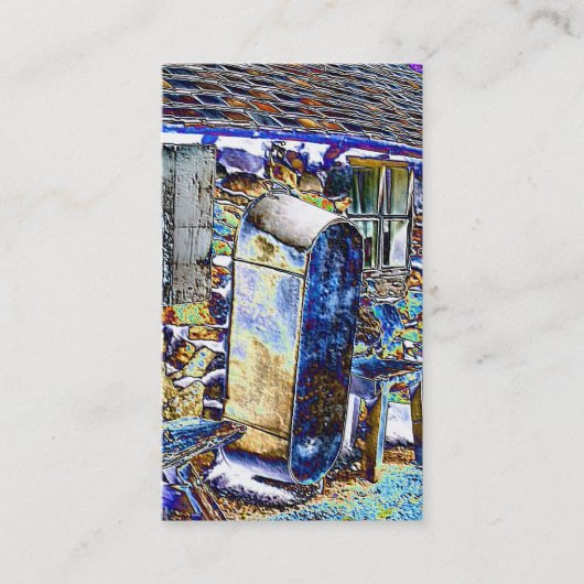 英ビクトリアン国 名刺 (正面)