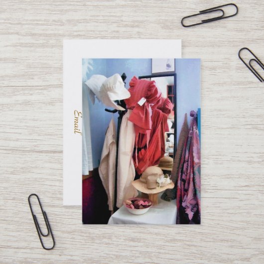 英ビクトリアン国 名刺 (正面/裏面インサイチュ)